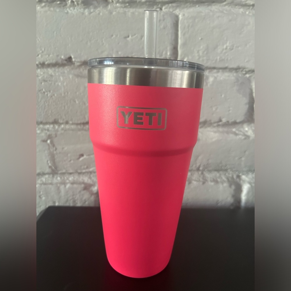 Yeti 20oz Rambler Cup Bernini Pink